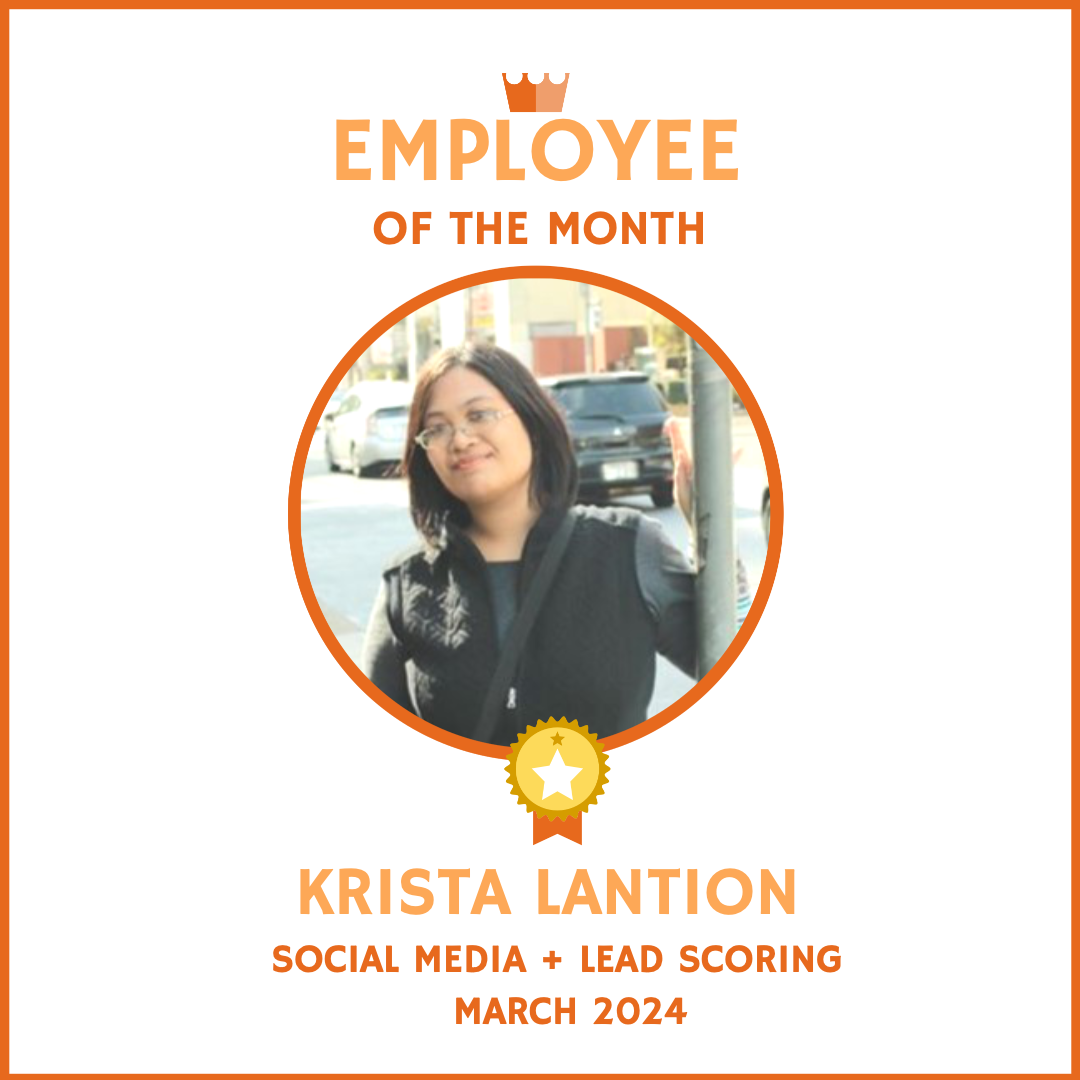 Employee of the Month: Krista!